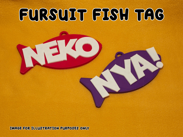 CUSTOM Fish Tag